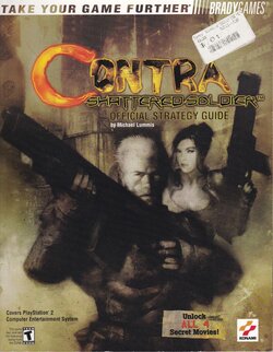 Contra Shattered Soldier Bradygames Guide