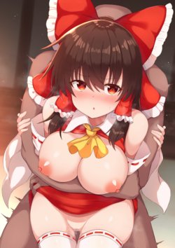 [tksand] Reimu-san to... (Touhou Project)