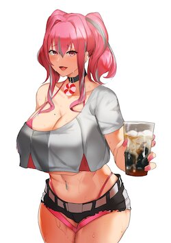 [sakanaaj1] 指揮官に自家製コーヒー牛乳を作ってくれるブレマートン (Azur Lane)