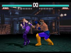 [Tekken 3] King movesets on Nina Williams