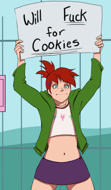 [Hermit Moth] Frankie's Cookie Habit (Foster's Home For Imaginary Friends)