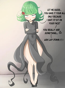 Tatsumaki Face Sitting By Lex_Wolfy