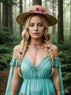 AI Margot Robbie Barbie (Textless) [AI Generated]