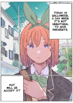 (Asita) Shoujiki ni Narenai Yotsuba... | Yotsuba can't be honest... (Gotoubun no Hanayome) [English] [/a/nonymous]