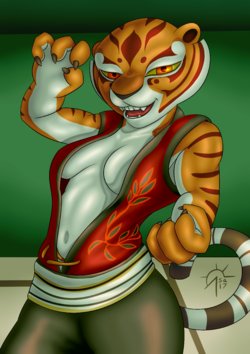 [SacrificAbominat] Master Tigress in Heat (Kung-Fu Panda)