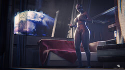 [Fenrir's Revenge] Liara Chillin' (Mass Effect)