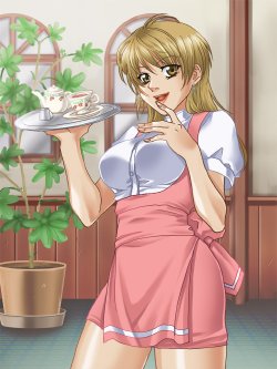 [Nightmare Express -Akumu no Takuhaibin-] Yokubou Kaiki dai 311 shou - Seiteki Chuumon no Ooi Kissaten (Kyonyuu Furita Musume) Hen -