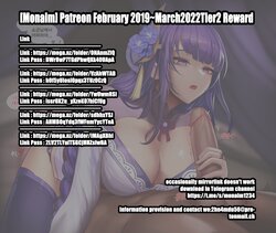 [Monaim] Patreon February 2019~March 2022Tier2 Reward