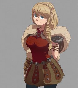 [InkerShike] Astrid Hofferson (How To Train Your Dragon)