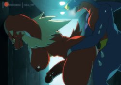 (BNA_v5) blaziken gif reward