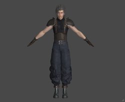 [J.A.] FF7 Remake | Zack Reference