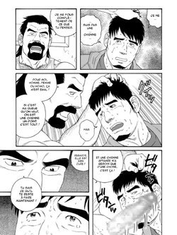[Tagame Gengoroh] Dachi no Oyaji ni Mesu ni Sarete Chuuhen | Comment je suis devenu la chienne du père à mon meilleur ami - Chapitre 02 (Badi 2018-12) [French]