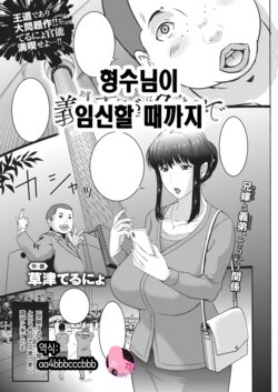 [Kusatsu Terunyo] Ane ga Haramu made + Zoku Ane Hara Ane ga Haramu made + Zokuzoku Ane Hara Ane ga Haramu made | 형수님이 임신할 때까지 1-3 [Korean] [팀 마스터] [Digital]