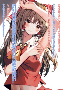 [Mamemochi] Reimu-chan no Wakiman to o E suru Illust (Touhou Project)