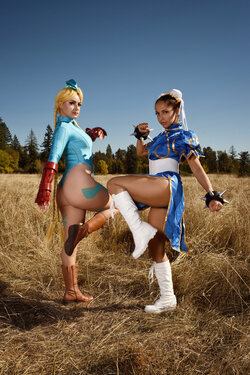 Domi Versailles & Amy Fantasy - Cammy & Chun li