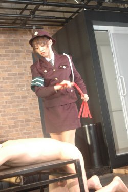 Police Girl Cosplay Fuck - Riku