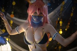 [AiLaoShi_PhD] Fate Tamamo no-mae Dancer Swimsuit