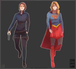 [BadAssPANTieStalker] Lena x Kara (Supergirl) (Ongoing)