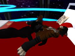 The Adventure of DarkSteelHorse in SL - Kaitou and the slave tigress