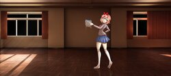 [Metachoke] Sayori's booby madness (DDLC)