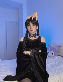 Cornkitten - Wednesday Addams