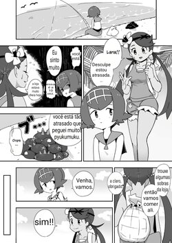 Pokemon Mallow e Lana Futa