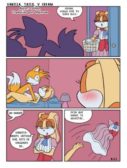 [Loshon] Vanilla, Tails y Cream (Sonic the Hedgehog) [Spanish] [Malorum]