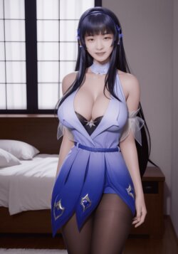 ai cosplay jinb1 [AI Generated]