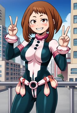 Litchaudhumide: Ochako uraka (cumdumpster) [AI Generated]