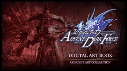 Fairy Fencer F Advent Dark Force Concept Art Collection JP