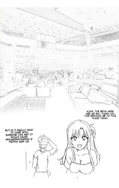 [质yitiaomiao] Asuna and Klein buying new bed.