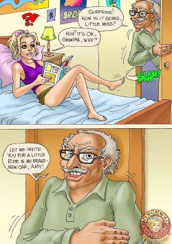 Seduced Amanda - Grandpa and His New Ride