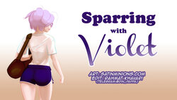 [Satin Minions] Sparring with Violet (Text + Gif) High Res