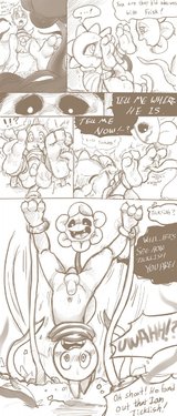 Flowey and the Monster Kid
