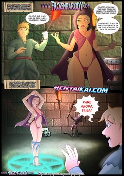 [Frozen Parody] Elsa tricks Kristoff (Frozen) [Portuguese-BR] [Hentai Kai]