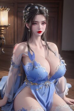 [AI Generated] 仙逆 李慕婉 薄纱