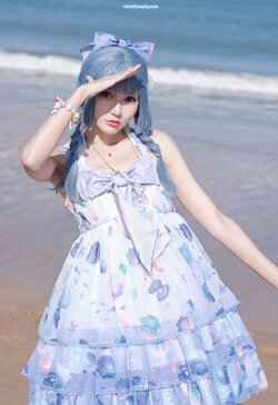 [彩芸_Nebula] 渐变贝壳白紫