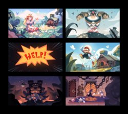 Super Mario RPG Comic (Nathalie F/Loopyyylupe)