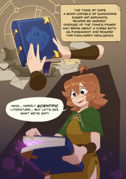 [HuffsLove] Monster Researcher Eclair and the Book of Imps! [English]