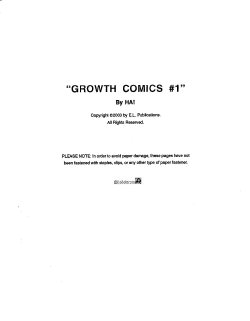 "Growth Comics #1 (Tremendous Tit Tales) Illustrated comic-story #1