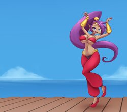 [Metachoke] Shantae Breast Expansion Compilation