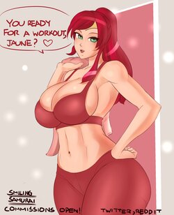 Pyrrha's Special Training (SmilingSamurai)