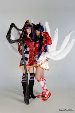 [Cosplay-Mate] Ahri and Lulu (League of Legends)