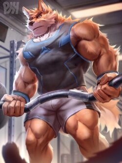 [Phy sen] Otake Workout With A New Partner (Patreon)