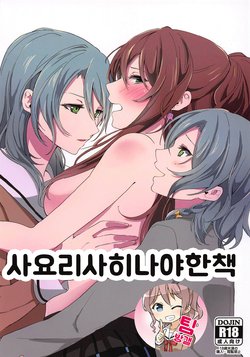 (C95) [Tatakai no Kiseki (Senyuu)] Sayo Lisa Hina Ecchi Bon | 사요리사히나야한책 (BanG Dream!) [Korean] [팀 방갤]