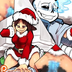 [Kayla-Na] Merry XXXmas! (Undertale)