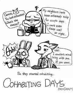 [Peanut.K] Cohabiting Days (Zootopia) Ongoing