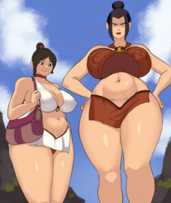 [CyberBoi] Azula & Ty Lee (Avatar the Last Airbender)