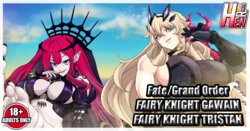 [Rankerhen] Fairy Knight Tristan and Gawain giantess