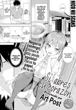 [Art Post] Kokoro Hodokeba | Si abres tu corazón (COMIC Anthurium 2018-06) [Spanish] [NICONIISCANS] [Digital]